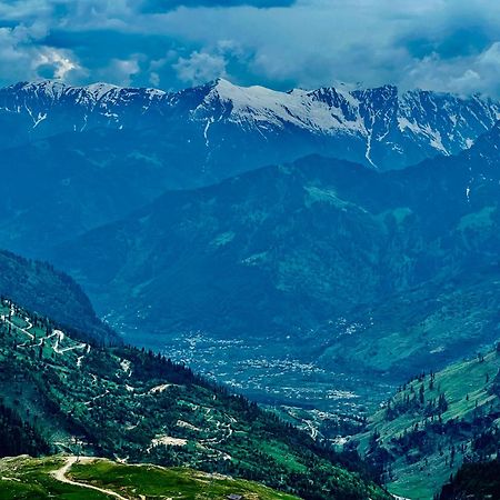 Hotel Green Link -#Near Volvo Bus Stand #Mountain View #River View #Open Terrace Manāli Exterior foto